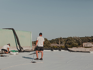 Single-Ply Roofing Gypsum CO 2